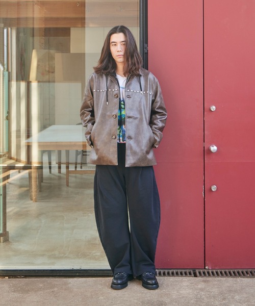 FB COUNTY ブラウン　カバーオール XL ジャケット　タグ付き USA古着 ビッグスミス Big Smith ダック カバーオール ワーク