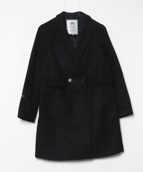 SLOBE IENA（スローブイエナ） チェスターコート 38 ブラック