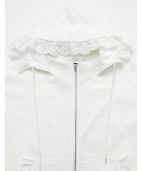パーカー /Little sunny bite/lacy logo hoodie レディース メンズ Little sunny bite パーカー /Little bite/lacy logo hoodie
