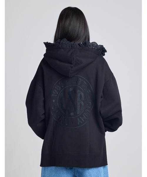 パーカー /Little sunny bite/lacy logo hoodie レディース メンズ Little sunny bite パーカー lacy logo hoodie レディース