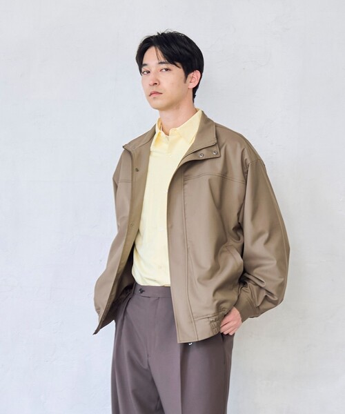 RONEL コート ジャケット 「RONEL」TRスタンド ブルゾン メンズ