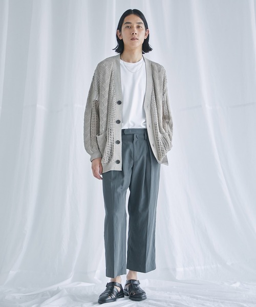 PUBLIC TOKYO 「PUBLIC TOKYO」 スラックス 3 ネイビー メンズ