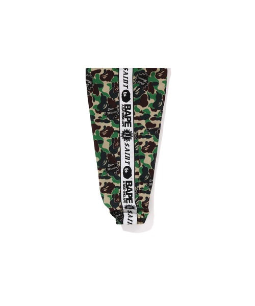ミリタリージャケット モッズコート BAPE X SAINT MXXXXXX ABC CAMO TRACK JACKETの画像