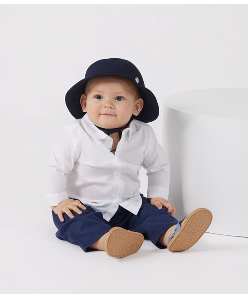 PETIT BATEAU（プチバトー） 帽子 ハット クロシェ キッズ 子供 
