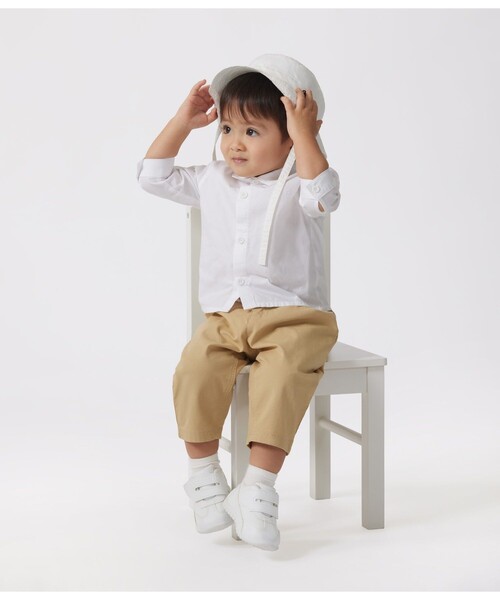 PETIT BATEAU（プチバトー） 帽子 ハット クロシェ キッズ 子供 