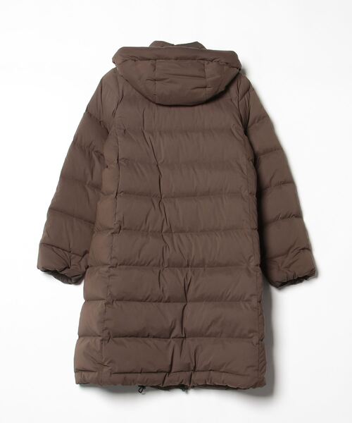 「liflattie ships」 ダウンコート SMALL カーキ レディース_画像2