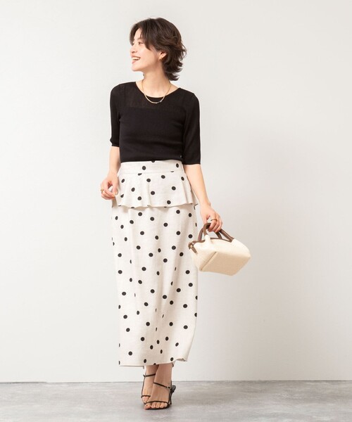 ノットミディスカート ZWコレクション ミディ丈ノットスカート - テラコッタ | ZARA
