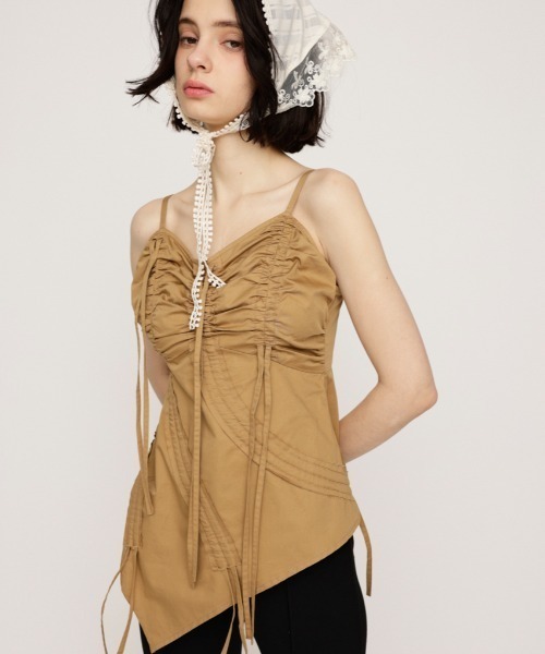 キャミソール GATHERING CAMI TOP 71qNV2il9TL._AC_SY350_QL65_.jpg
