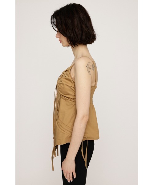 キャミソール DRAWSTRING CAMI TOPS ドローストリング キャミ トップス 夏服 SLY キャミソール DRAWSTRING CAMI TOPS ドローストリング
