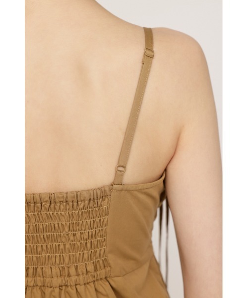 キャミソール DRAWSTRING CAMI TOPS ドローストリング キャミ トップス 夏服 セール】DRAWSTRING CAMI TOPS ドローストリング キャミ