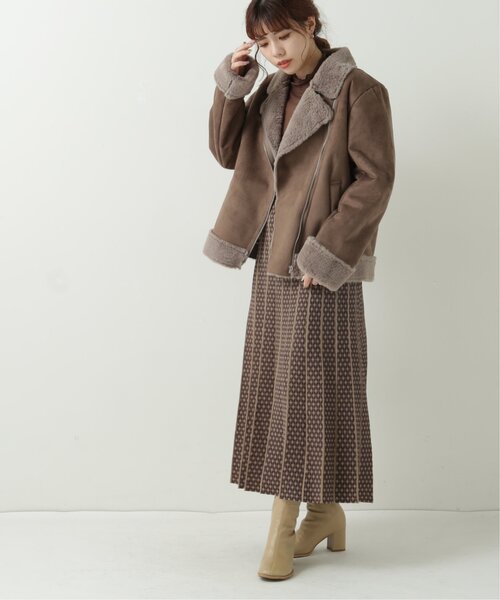 「RAY CASSIN」 ライダースジャケット FREE キナリ レディース_画像6