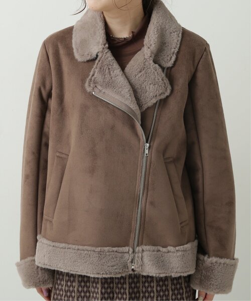 「RAY CASSIN」 ライダースジャケット FREE キナリ レディース_画像8