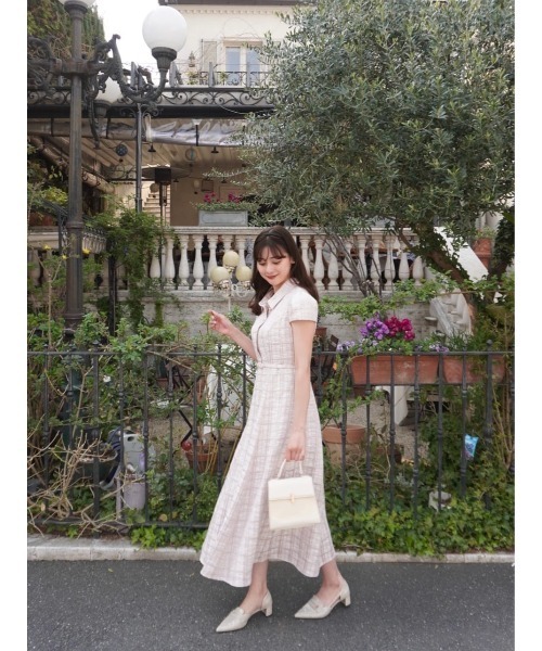 Her lip to ワンピース Annecy Belted Dress : ZOZOTOWN Yahoo!店
