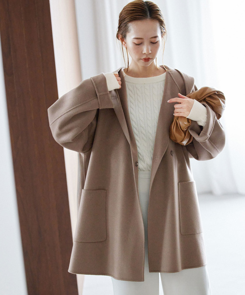 SLOBE IENA（スローブイエナ） コート 36 グレー レディース