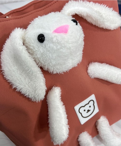 牡*❁様 コヤンイサムチョン♡リバティ着ぐるみ！うさルミちゃんトートバッグ！キー 牡*❁様 コヤンイサムチョン♡リバティ着ぐるみ！うさルミちゃん