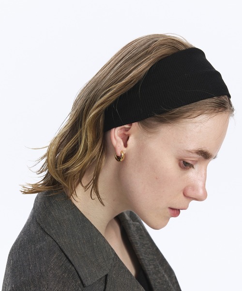PUBLIC TOKYO（パブリックトウキョウ） ヘアバンド ニットヘアバンド