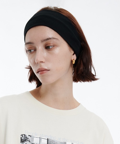 PUBLIC TOKYO（パブリックトウキョウ） ヘアバンド ニットヘアバンド