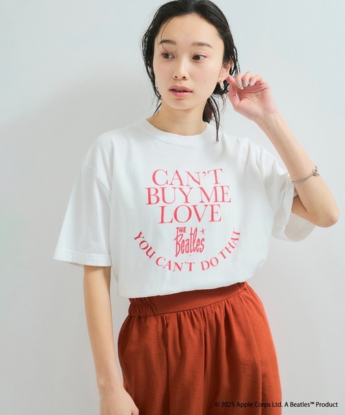 ☆ KITH x THE BEATLES Red Roses vintage tee コラボTシャツ ☆ Kith x The Beatles Red Roses Vintage Tee Size Large