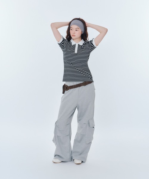 FCMM ポロシャツ ポロ 「日本限定」BORDER POLO SHIRT