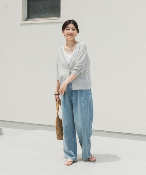 URBAN RESEARCH DOORS カーディガン 「UR TECH ひやサラクール