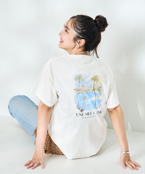 FREAK'S STORE tシャツ city painting Tシャツ/シティペイン