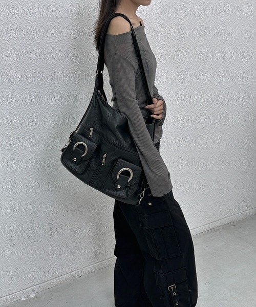 LA VORAGINE（ラ ヴォラジネ） ショルダーバッグ バッグ 多機能トート