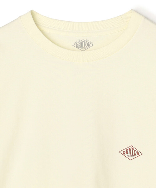 DANTON 半袖シャツ アイボリー ギャザー付き Danton 「DANTON」 半袖Tシャツ XX-LARGE アイボリー レディース