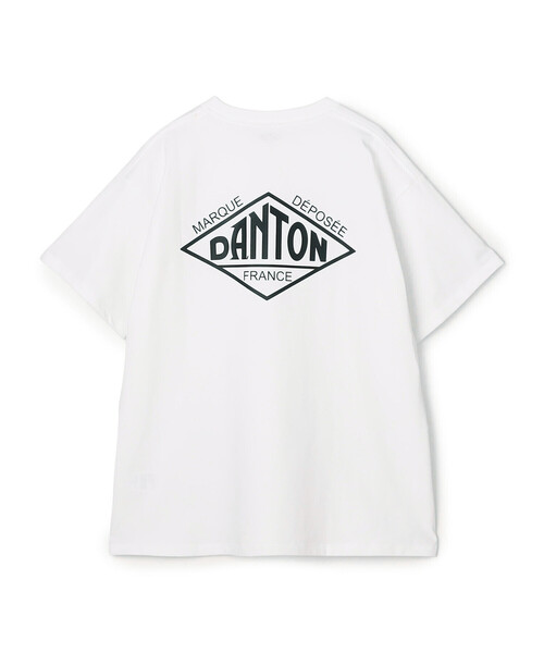 Danton 「DANTON」 半袖Tシャツ XX-LARGE アイボリー レディース