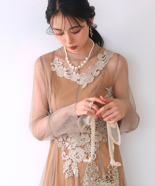 RUIRUE BOUTIQUE（ルイルエブティック） ネックレス ドロップ パール