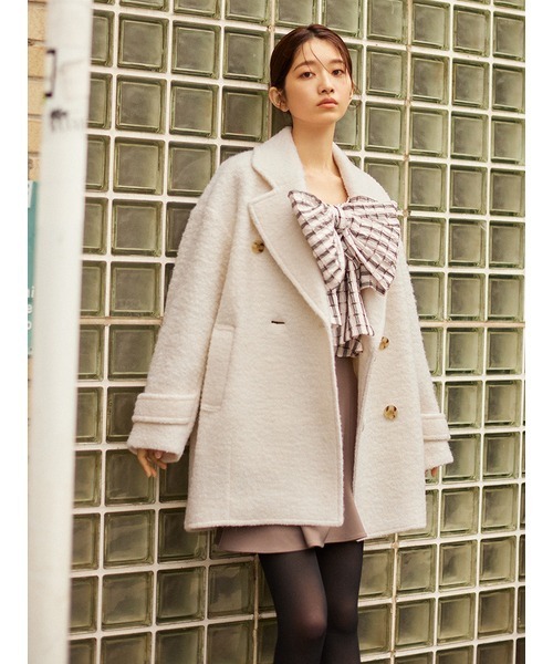 SNIDEL（スナイデル） チェスターコート 1 ホワイト レディース