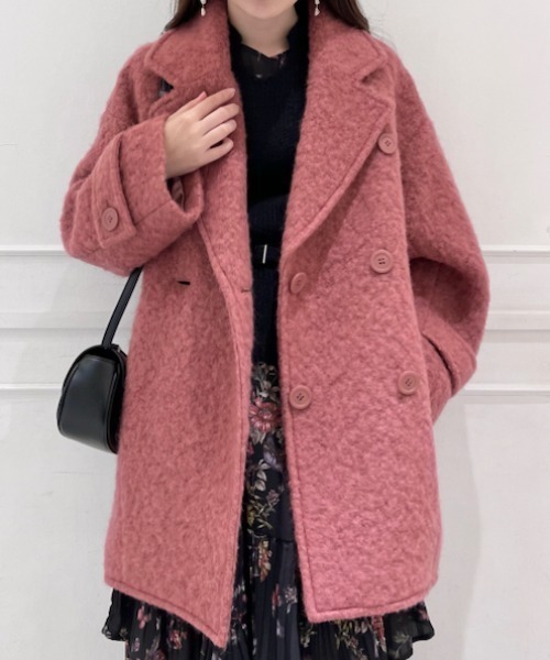 snidel スナイデル　【コートラボ】　ピンク　コート　アウター スナイデル SNIDEL 【00サイズあり】スタイルアップフレンチダウン