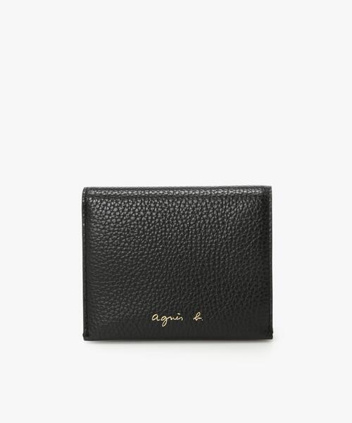 【値下げ中‼️】agnes b. 二つ折り財布 agnes b. 財布 レザー 二つ折り ウォレット (ZAW02−01