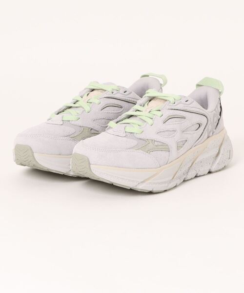 HOKA ONEONE 「HOKA」 ローカットスニーカー 24.0cm グレー メンズ