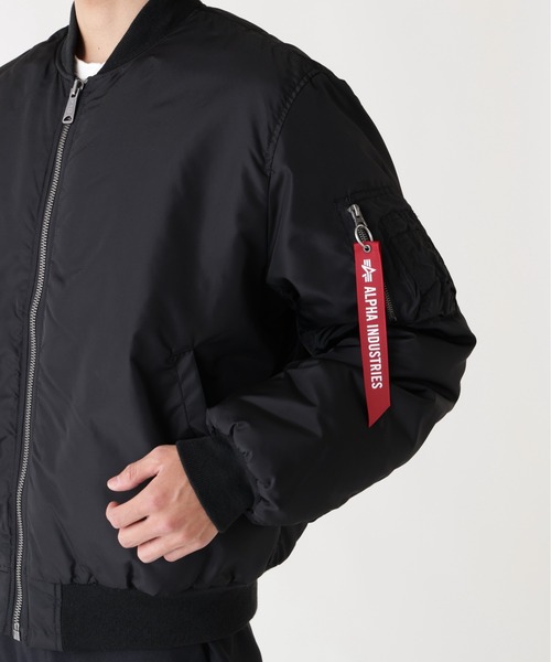 【美品】アルファインダストリーズ MA-1 L ブラック 赤リボン ドッグタグ付 2025年最新】alpha industries 赤リボンの人気アイテム - メルカリ