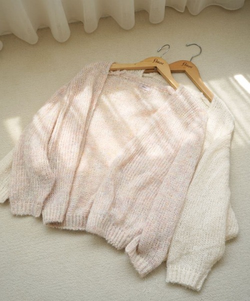【新品未使用】ミルキーニットカーディガン flower MILKFED.｜FLOWER KNIT CARDIGAN | Rakuten Fashion(楽天ファッション