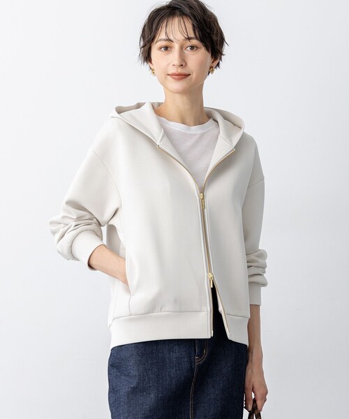 23区 ジップパーカー　38サイズ 新品　未着用 23区 ジップパーカー 38サイズ 新品 未着用