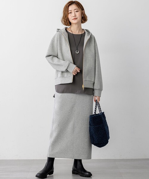 23区（ニジュウサンク） パーカー 「洗える」コットンエアーダンボール