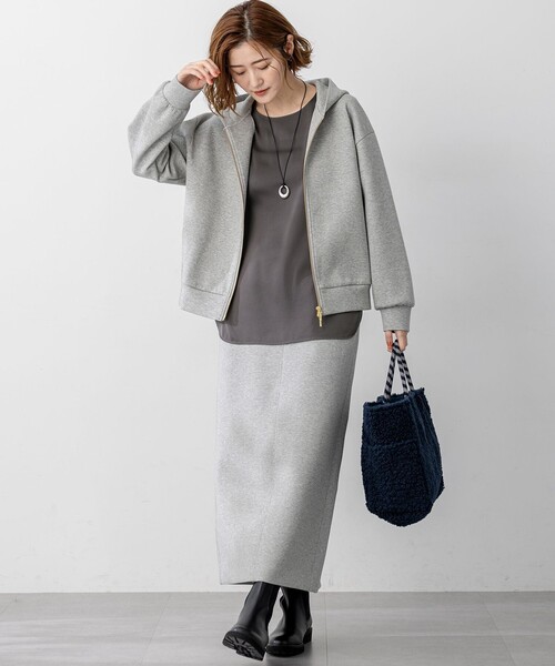 23区（ニジュウサンク） パーカー 「洗える」コットンエアーダンボール