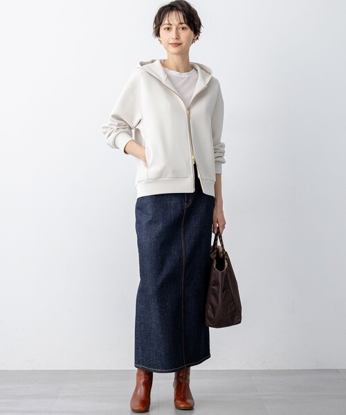 23区（ニジュウサンク） パーカー 「洗える」コットンエアーダンボール