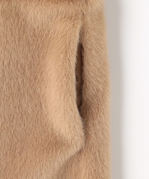 【パンダ】anySiS L'aube ムートンコート 大きいサイズ ANY SIS（エニィスィス） ムートンコート ボアコート Luxuryフェイク