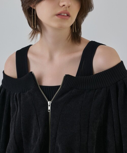 グレースコンチネンタル 25AW モールカットカーディガン GRACE