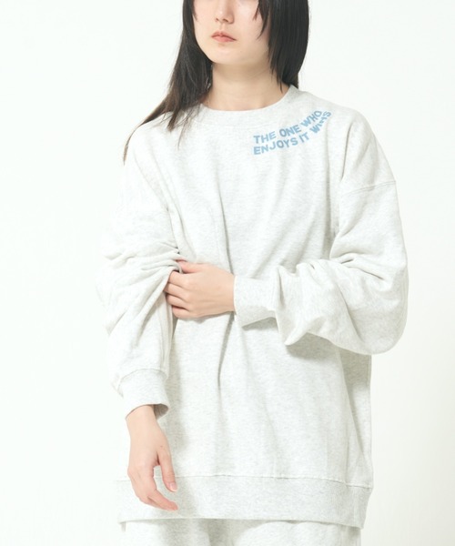 ROUGH TRADE トレーナー スウェット 裏毛 リバーシブルスウェット(M1