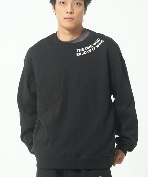 rough トレーナー ROUGH TRADE トレーナー スウェット 裏毛 リバーシブルスウェット(M1