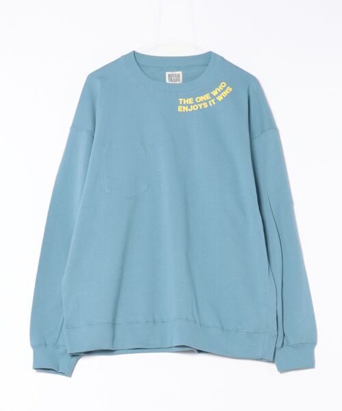 ROUGH TRADE トレーナー スウェット 裏毛 リバーシブルスウェット(M1