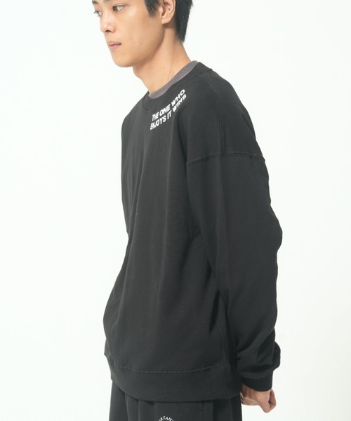 ROUGH TRADE トレーナー スウェット 裏毛 リバーシブルスウェット(M1