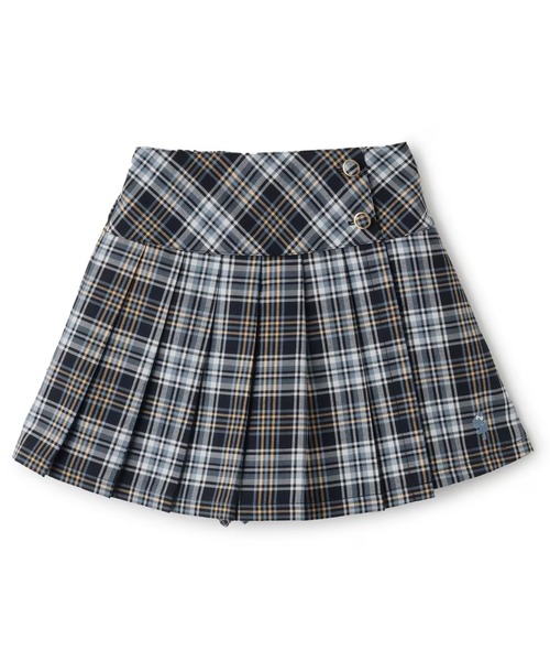 KP スカート チェック プリーツキュロットスカート キッズ 子供服