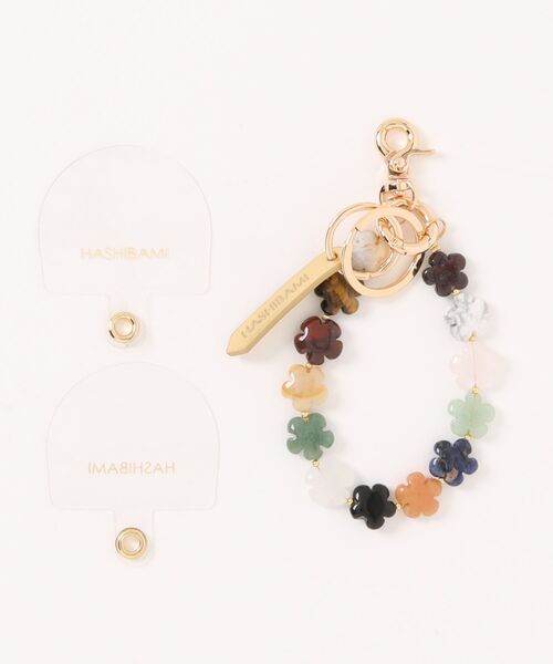Hashibami（ハシバミ） 「HASHIBAMI」マルチ スクエア天然石 ハンド