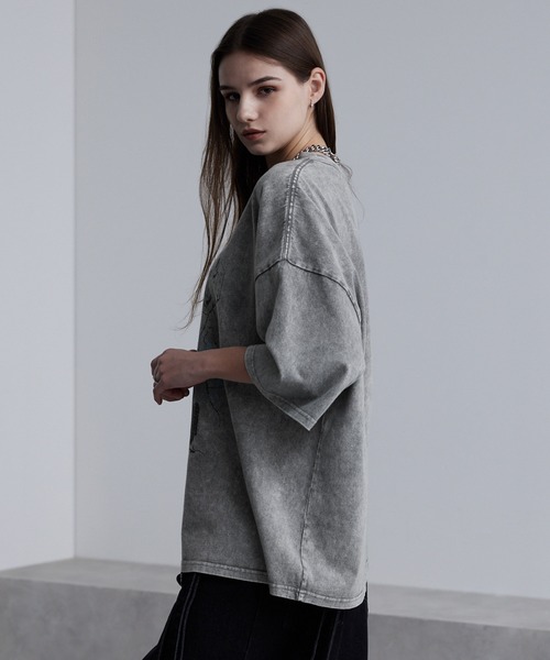 「cussil」 半袖Tシャツ S グレー メンズ_画像6