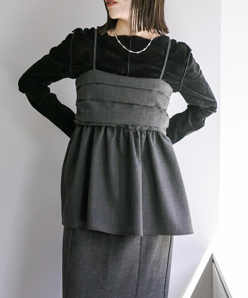 2025SS新作【洗濯機洗い/トールサイズ】リネンライクジャケット