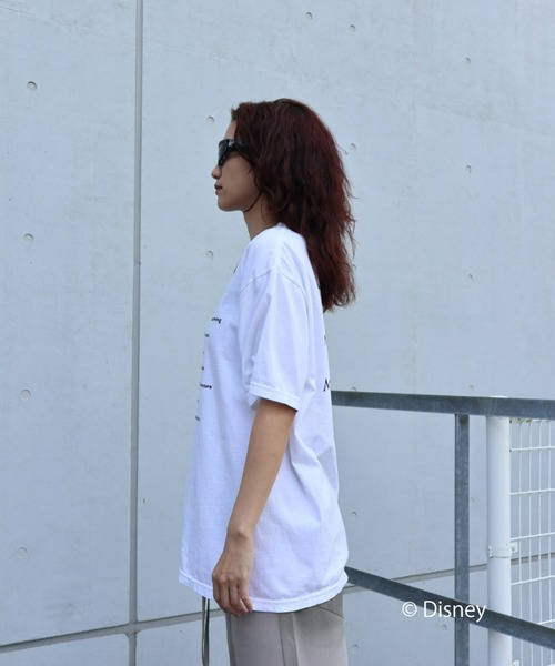 「FIG&VIPER」 「Disney」半袖Tシャツ FREE ホワイト レディース_画像5